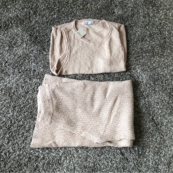 Free People Adelaide Sweater Set - Salt - Picture 5 of 7